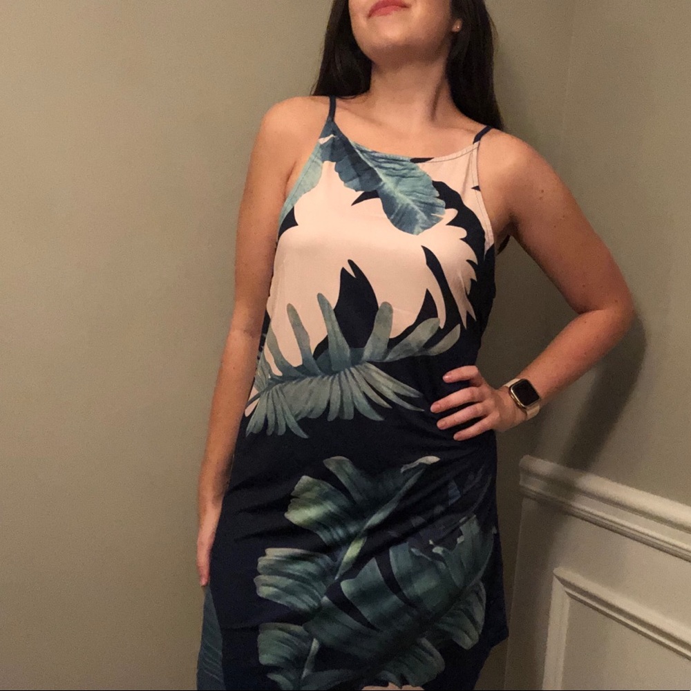 Blooming Jelly Palm Tree Dress